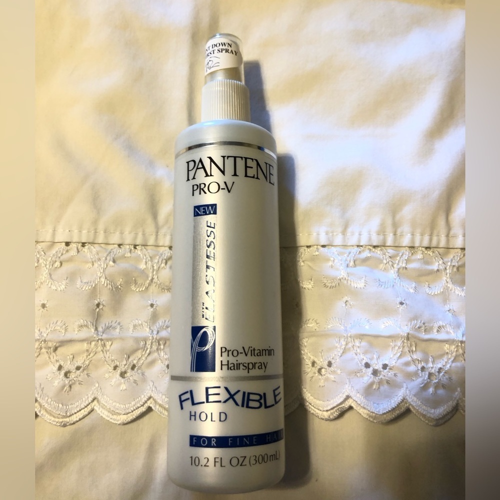 Rare 90s Pantene Pro-Vitamin Hairspray Flexible Hold Made in USA 10.2